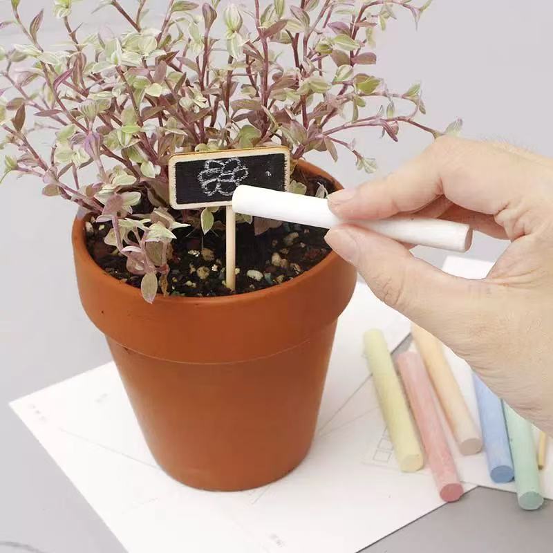 Landscape Bonsai Garden - 8Pcs Mini Blackboard Bonsai Tags Bamboo