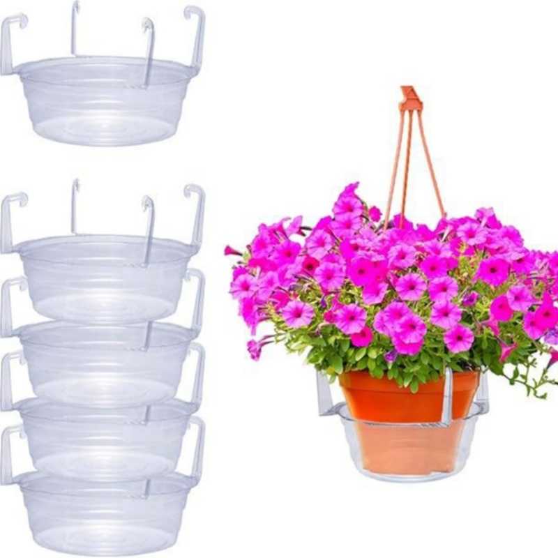 Drip Tray Saucer - 5 Pcs Hanging Plant Water Catcher