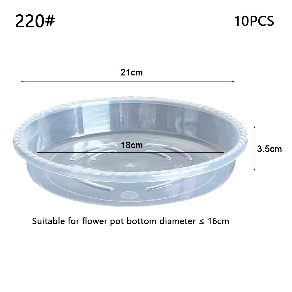 10pcs New Round Flower Pot Tra - Drip Tray Saucer avaliação e preço