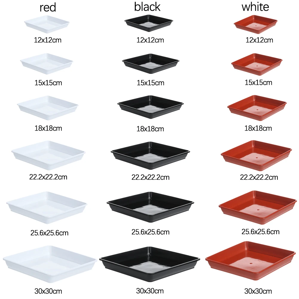 1Pcs Heavy Duty Square Durable - Drip Tray Saucer avaliação e preço
