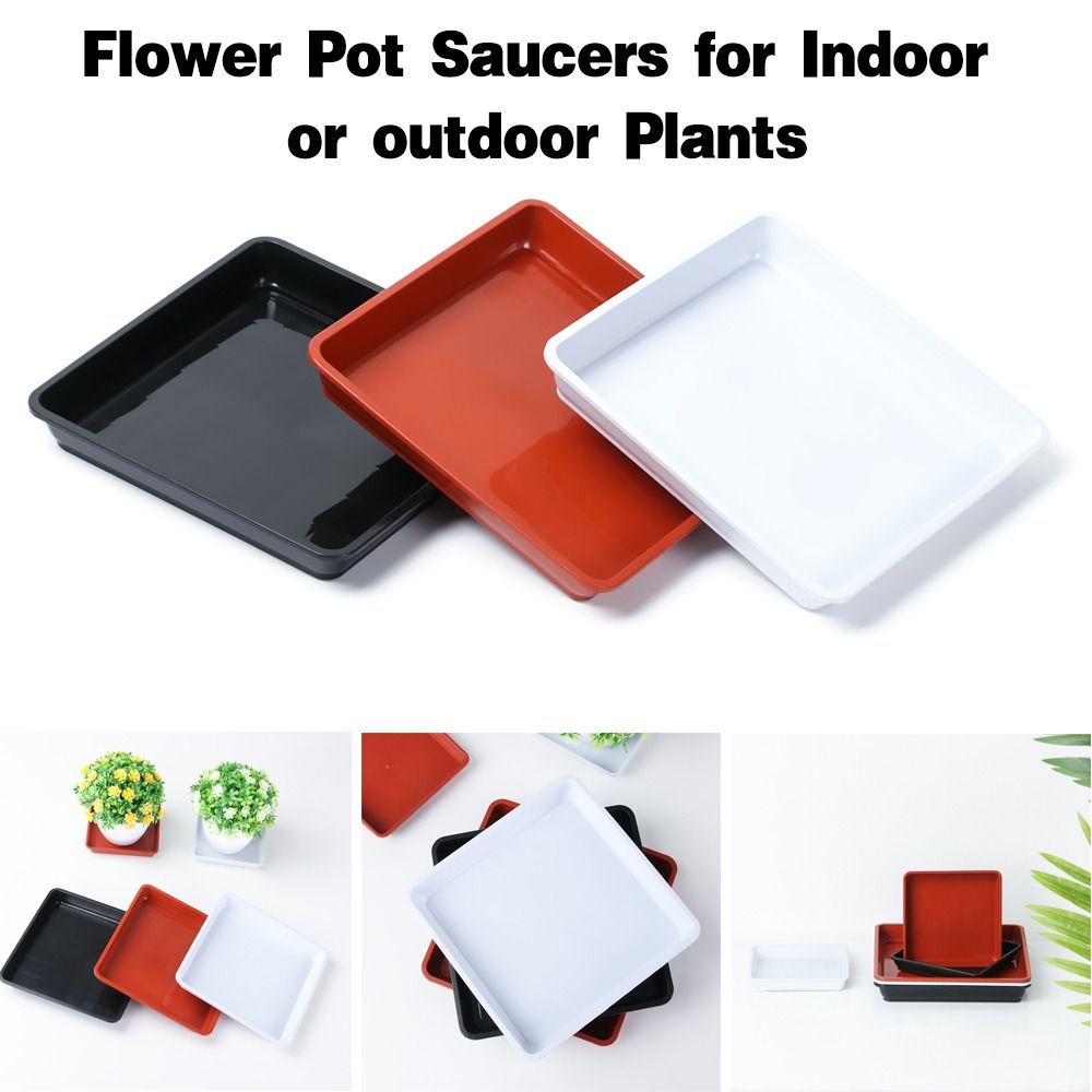 1Pcs Heavy Duty Square Durable - Drip Tray Saucer avaliação e preço
