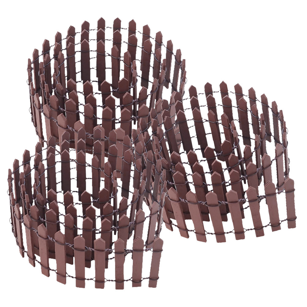 3Pcs Micro Landscape Fence Lig - Landscape Bonsai Garden avaliação e preço