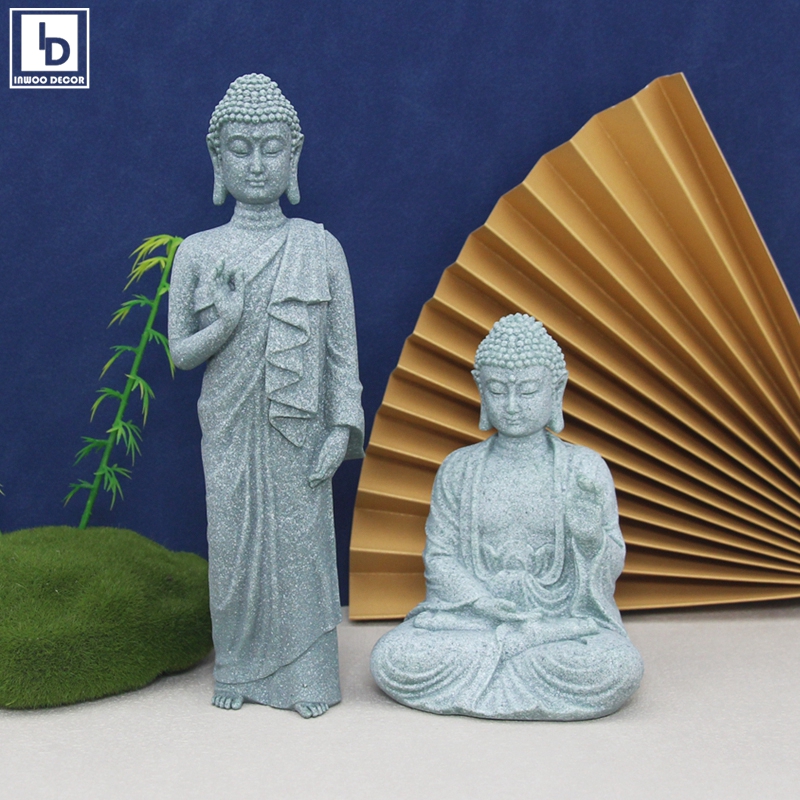 Stone Buddha Little Monks Stat - Bonsai Garden Thailand avaliação e preço
