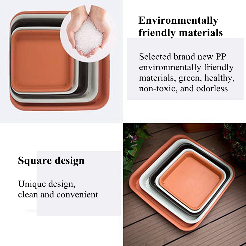 2Pcs Thickened Flower Pot tray - Drip Tray Saucer avaliação e preço