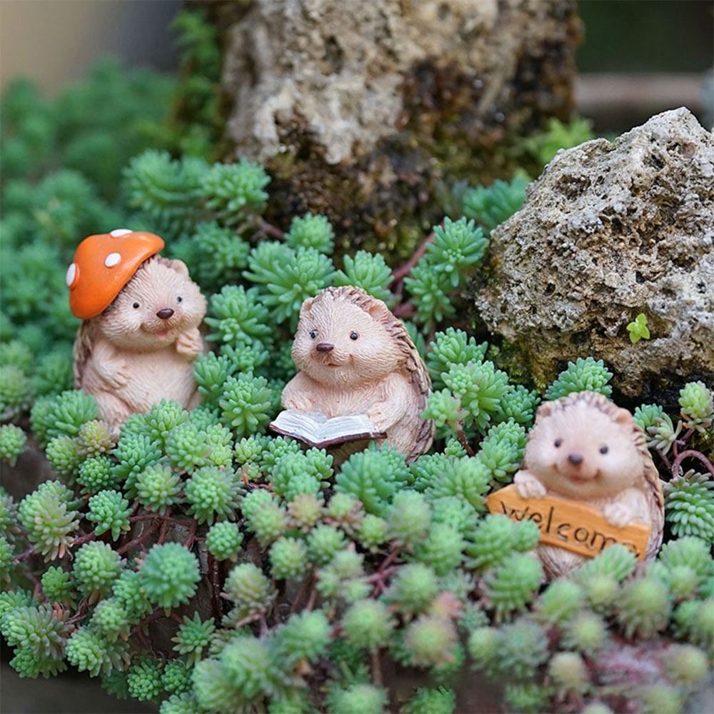 Multicolor Cartoon Rabbit Figu - Landscape Bonsai Garden avaliação e preço