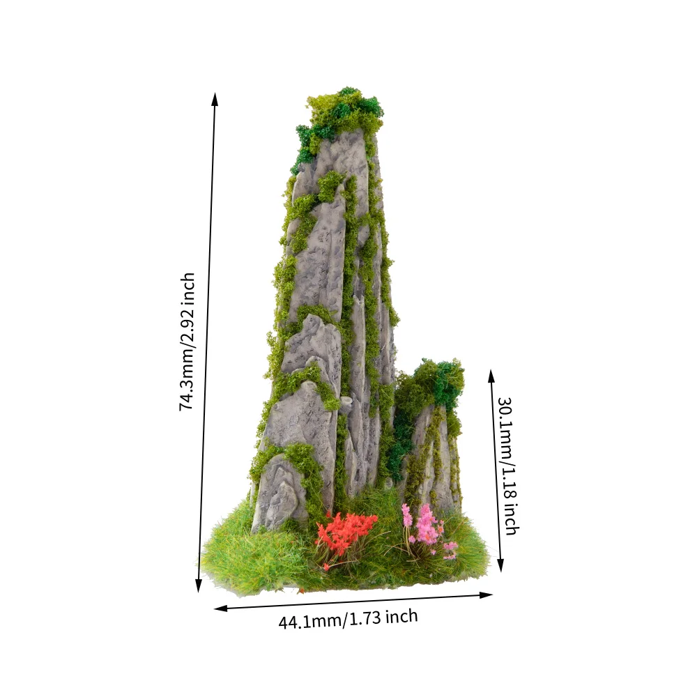 Miniature Rockery Decorative M - Bonsai Garden Layout avaliação e preço