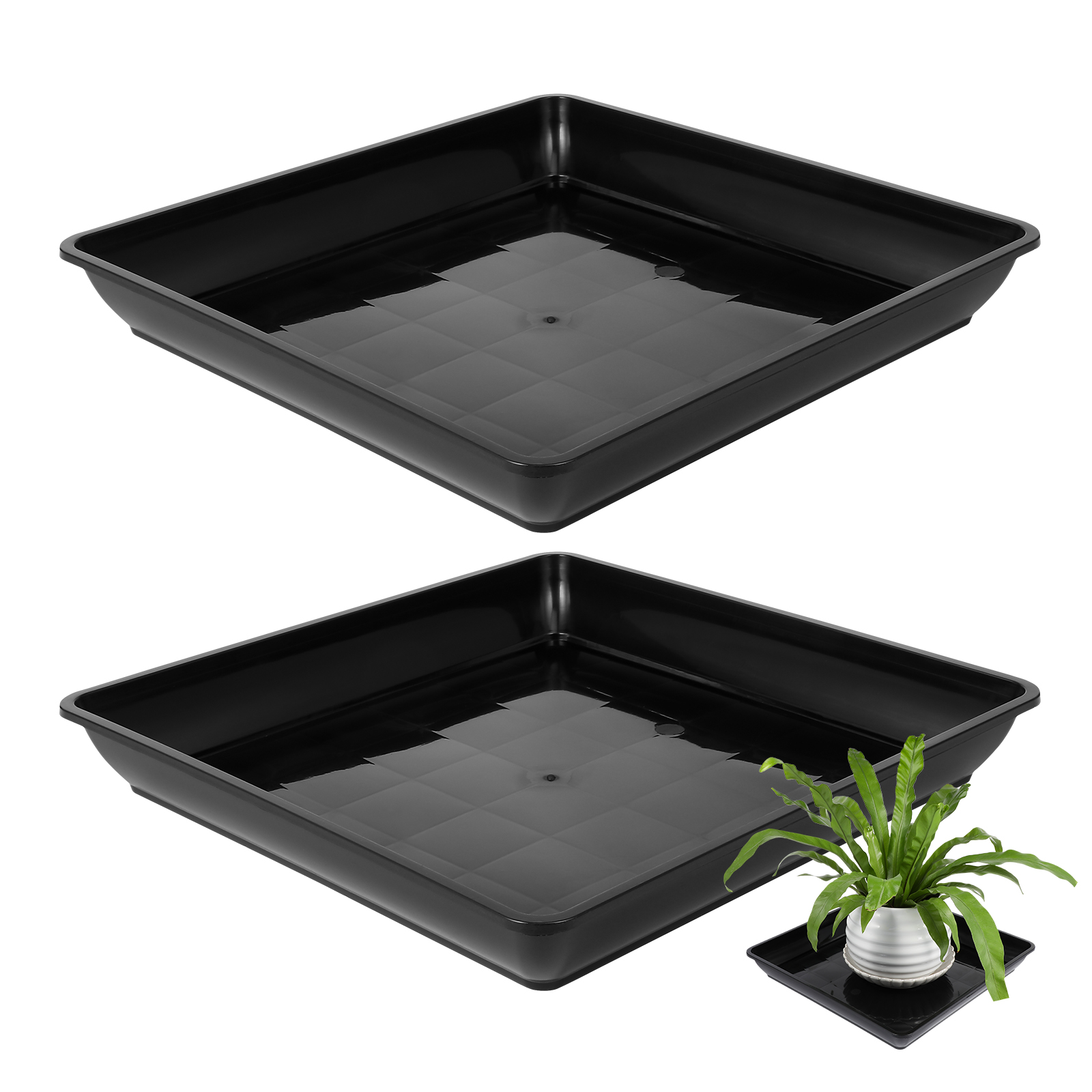 2pcs Flowerpot Saucer Plant Tr - Drip Tray Saucer avaliação e preço