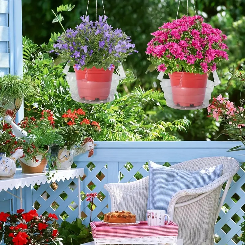 5 Pcs Hanging Plant Water Catc - Drip Tray Saucer avaliação e preço