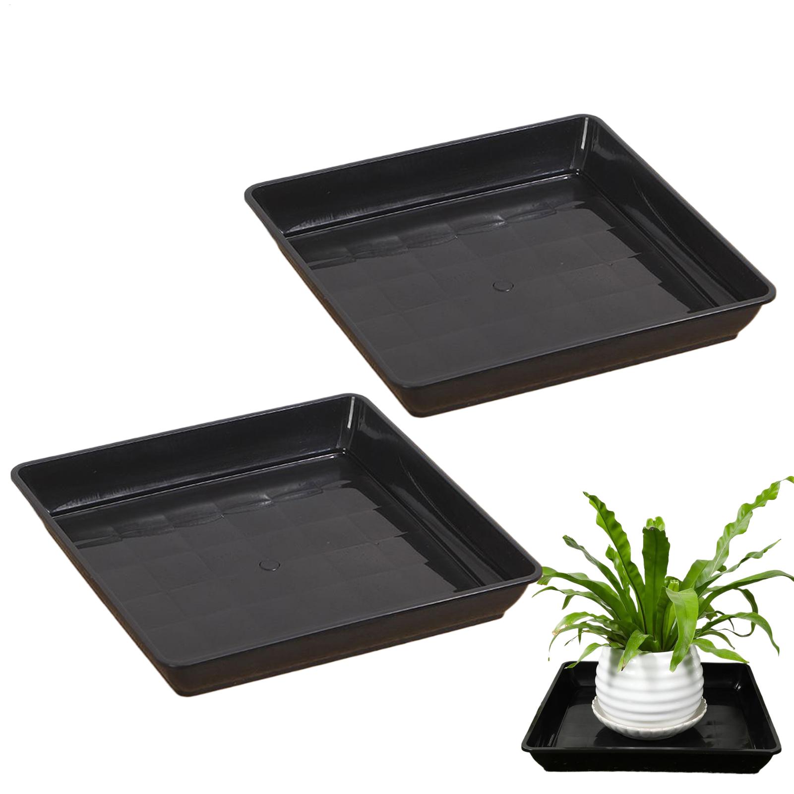 Flower Pot Trays 2 Pieces Plan - Drip Tray Saucer avaliação e preço