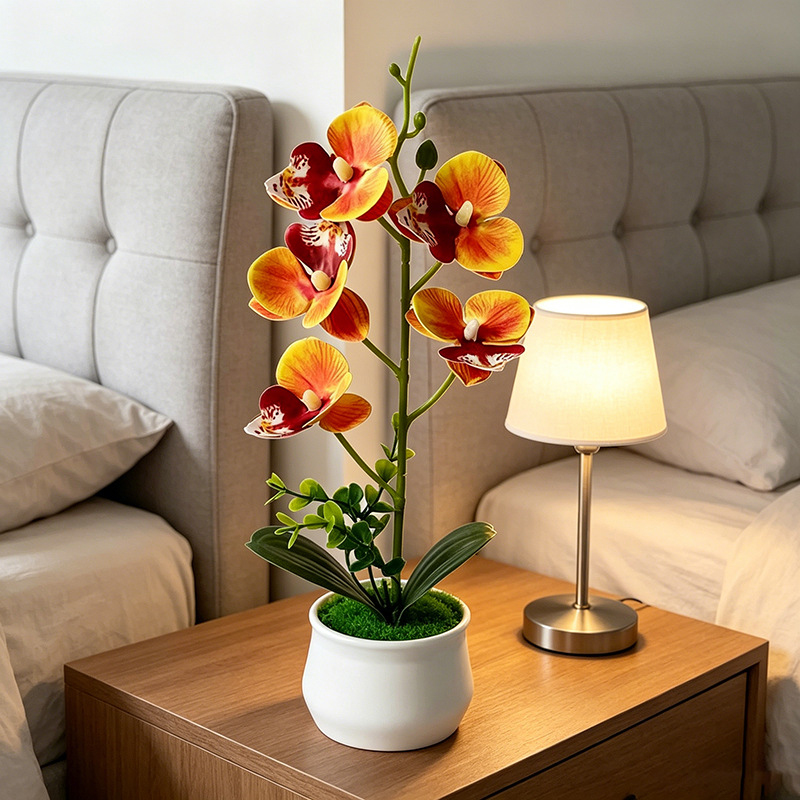 5 Flower Butterfly Orchid Simu - Bonsai Garden Layout avaliação e preço
