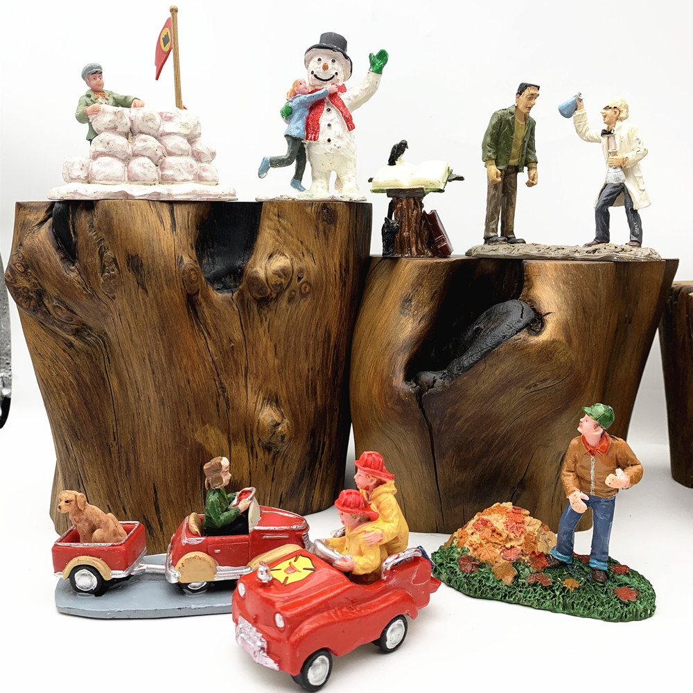 Miniature Doll Gardening Decor - Bonsai Garden For Desk avaliação e preço