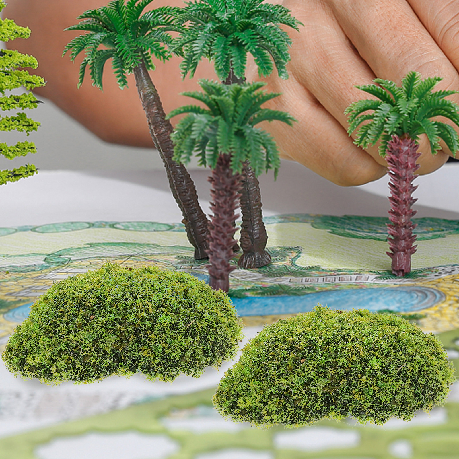 12Pcs Artificial Mossy Stone R - Bonsai Garden Layout avaliação e preço