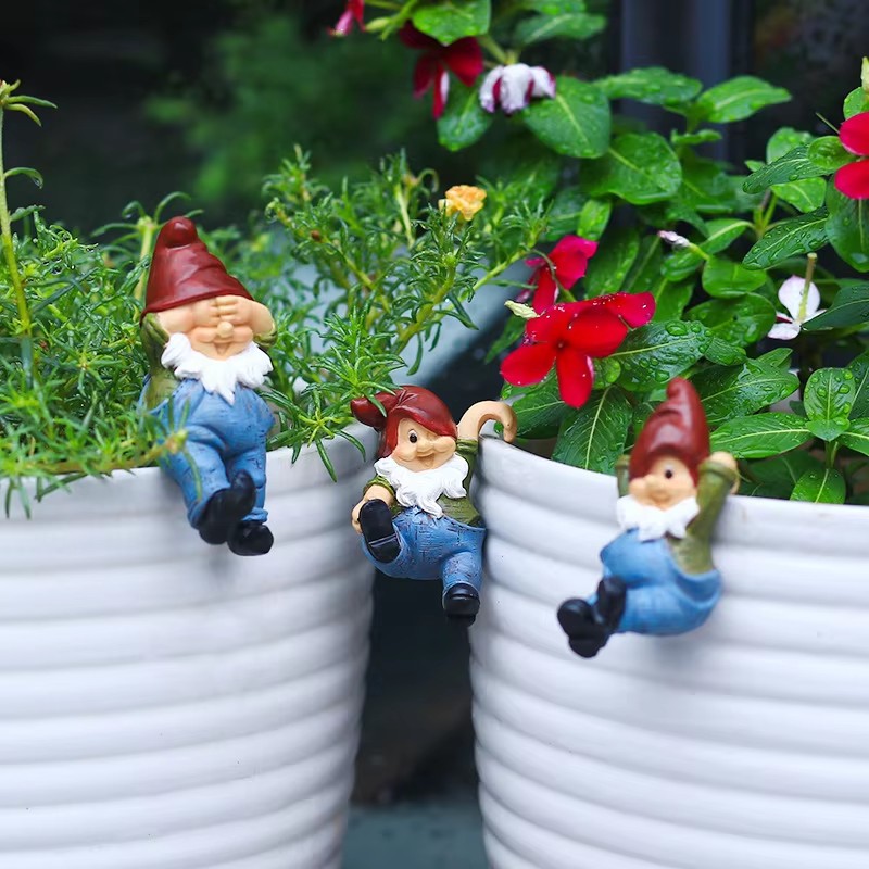 6pcs/Set Creative Climbing Gno - Bonsai Garden For Desk avaliação e preço