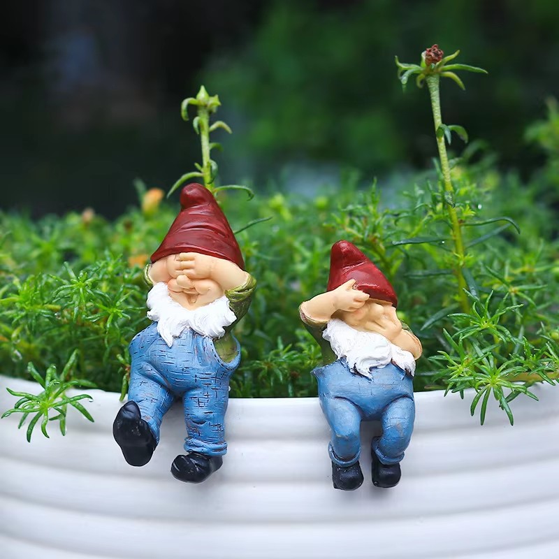 6pcs/Set Creative Climbing Gno - Bonsai Garden For Desk avaliação e preço