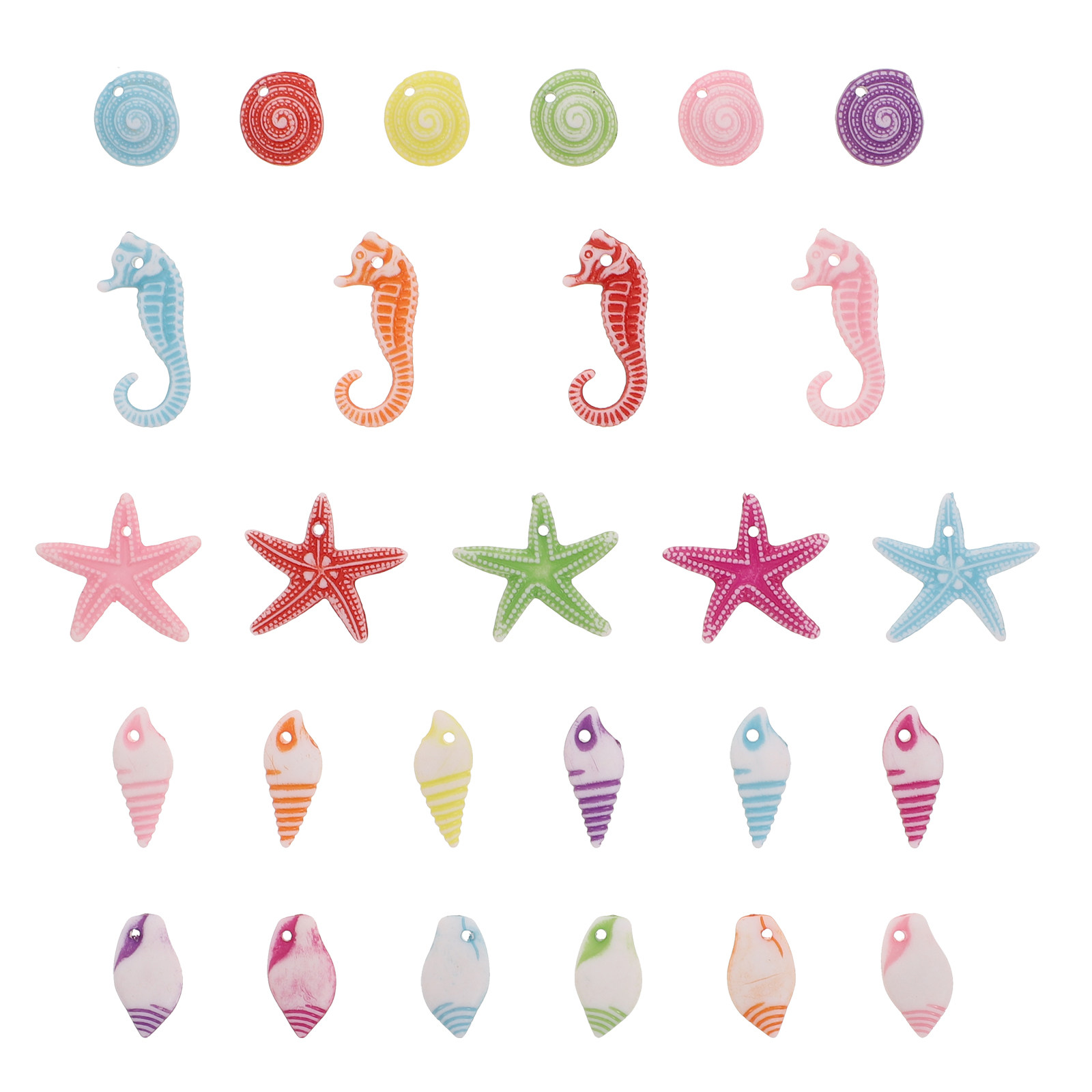 100Pcs Marine Animals Ornament - Bonsai Garden Layout avaliação e preço