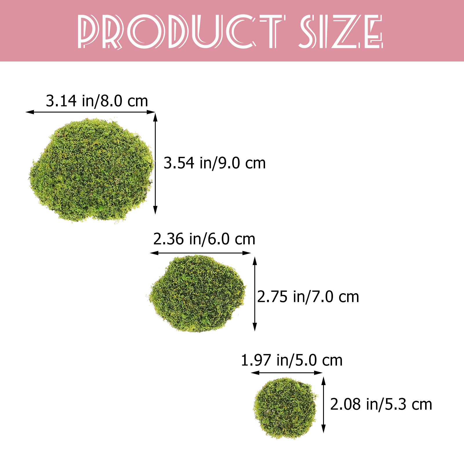 12 Pcs Artificial Moss Stone M - Bonsai Garden Layout avaliação e preço