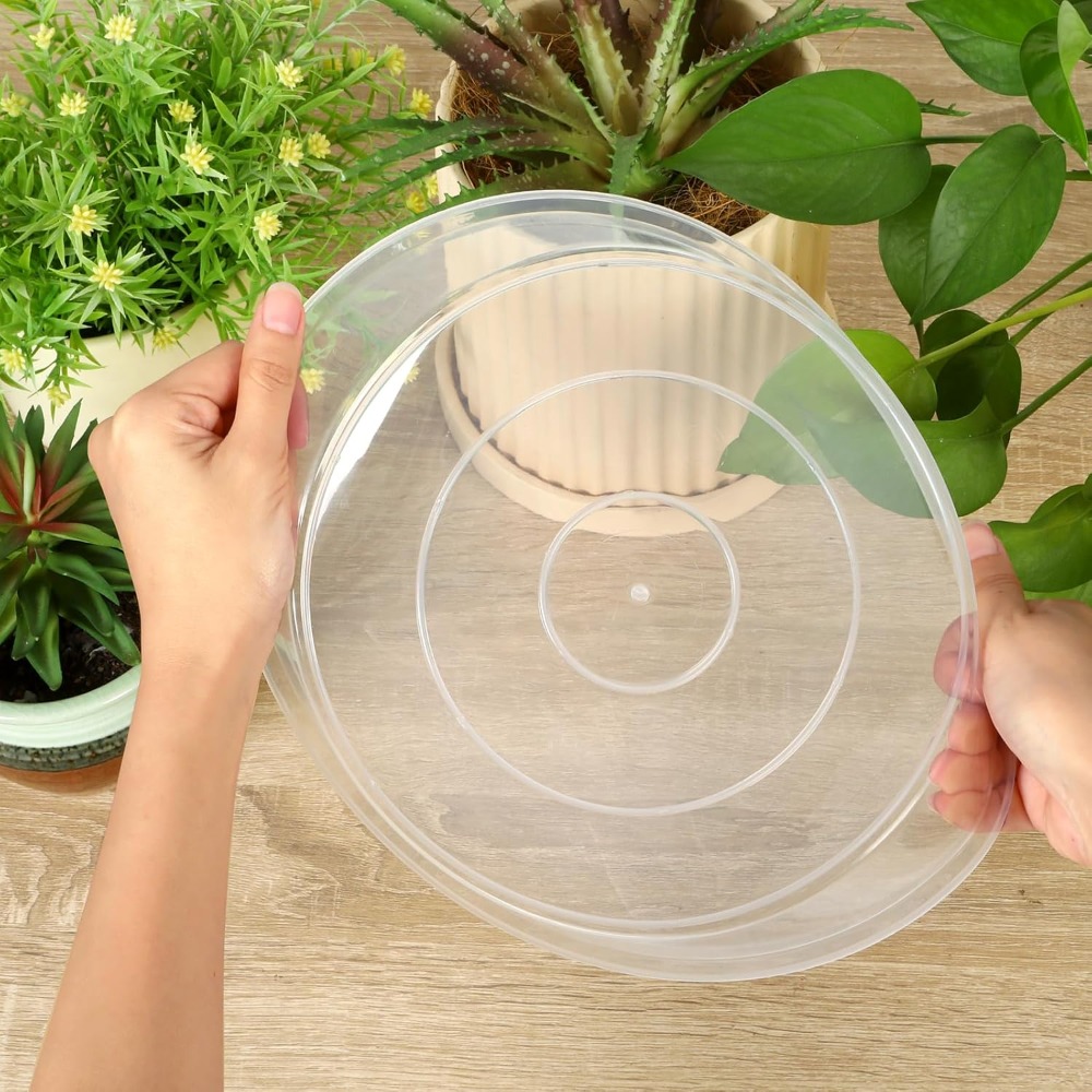 Clear Plant Saucers 4-22 Inch, - Drip Tray Saucer avaliação e preço