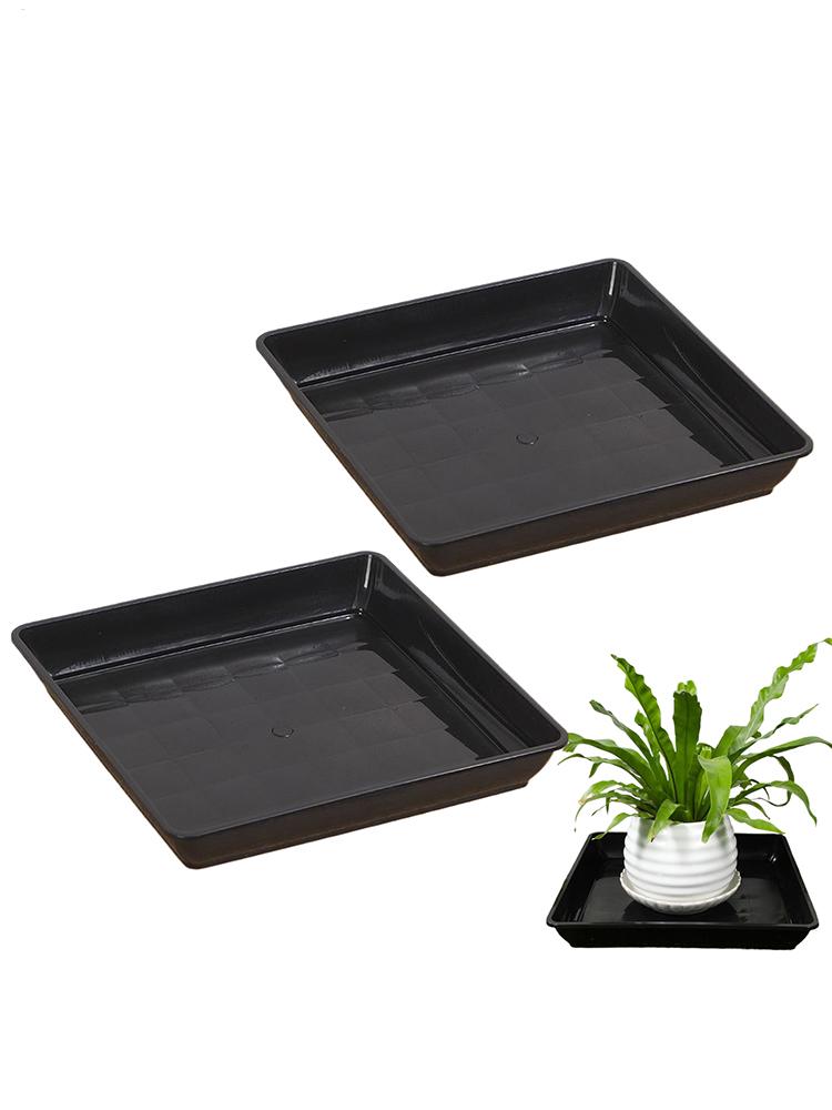 2 Pcs Flower Pot Base Thickene - Drip Tray Saucer avaliação e preço