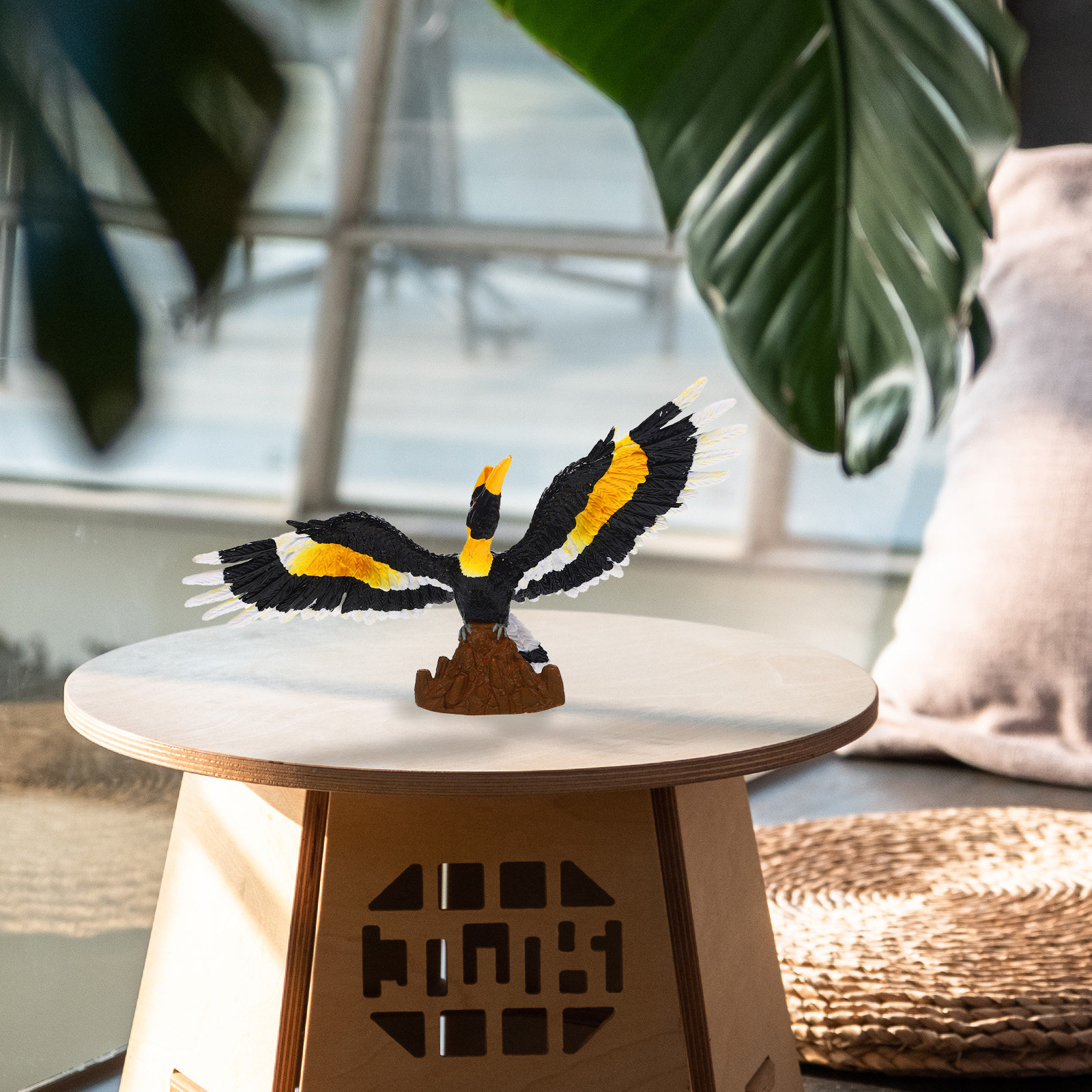 Realistic Hornbill Garden Deco - Bonsai Garden For Desk avaliação e preço