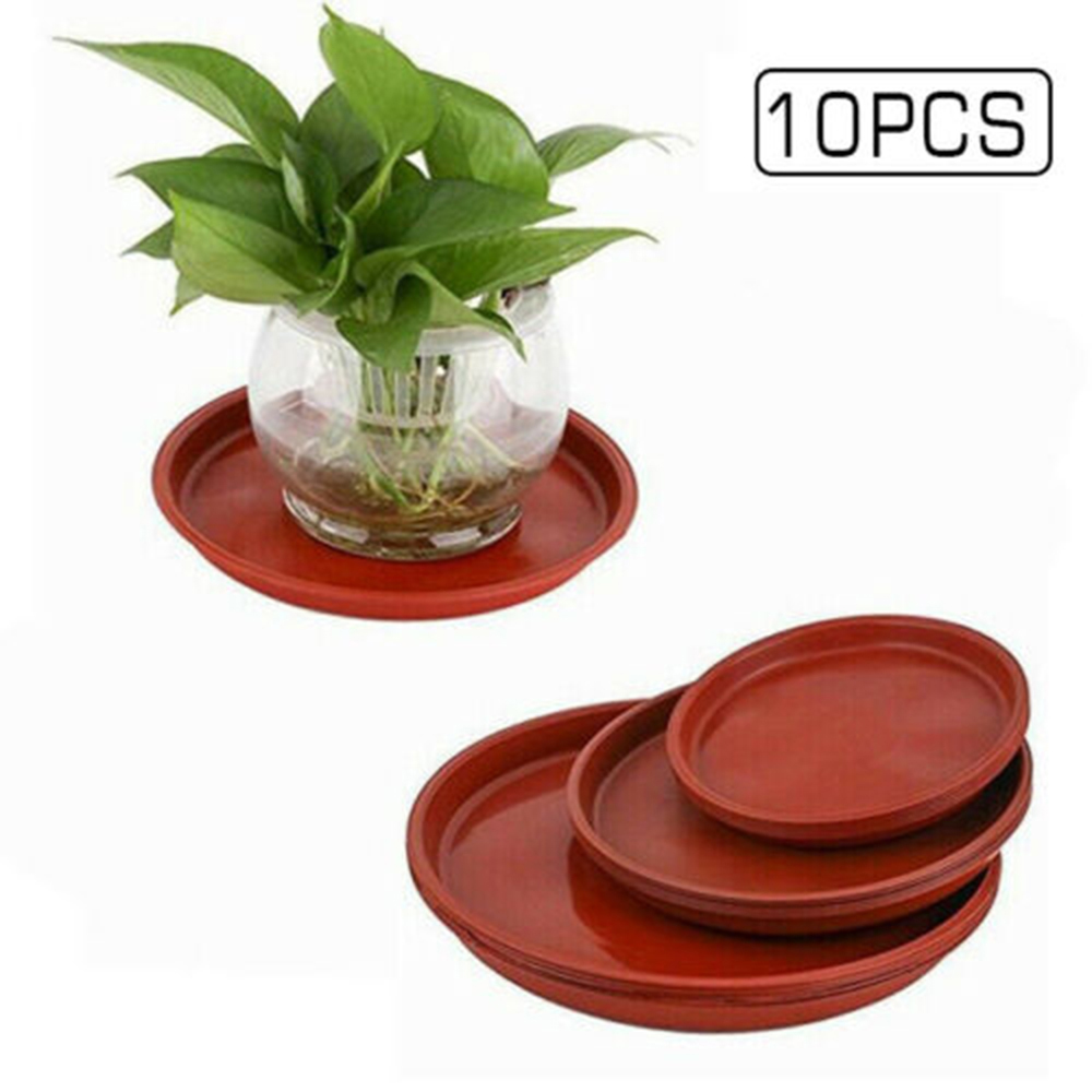 10pc Water Tray Base Round Pla - Drip Tray Saucer avaliação e preço