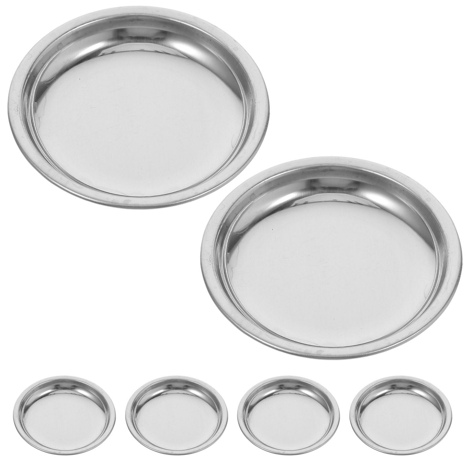 6Pcs Stainless Steel Tea Bag C - Drip Tray Saucer avaliação e preço