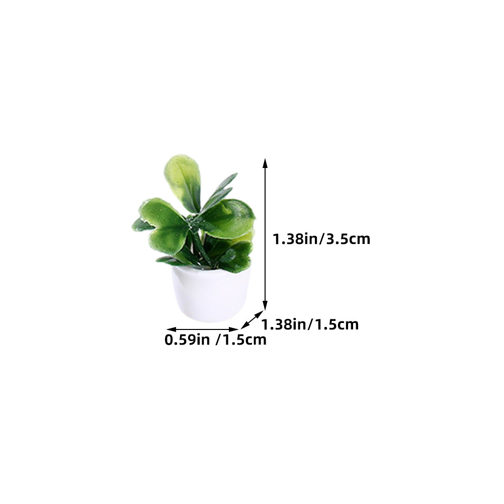 8Pcs Mini Plant Bonsai Simulat - Bonsai Garden Layout avaliação e preço