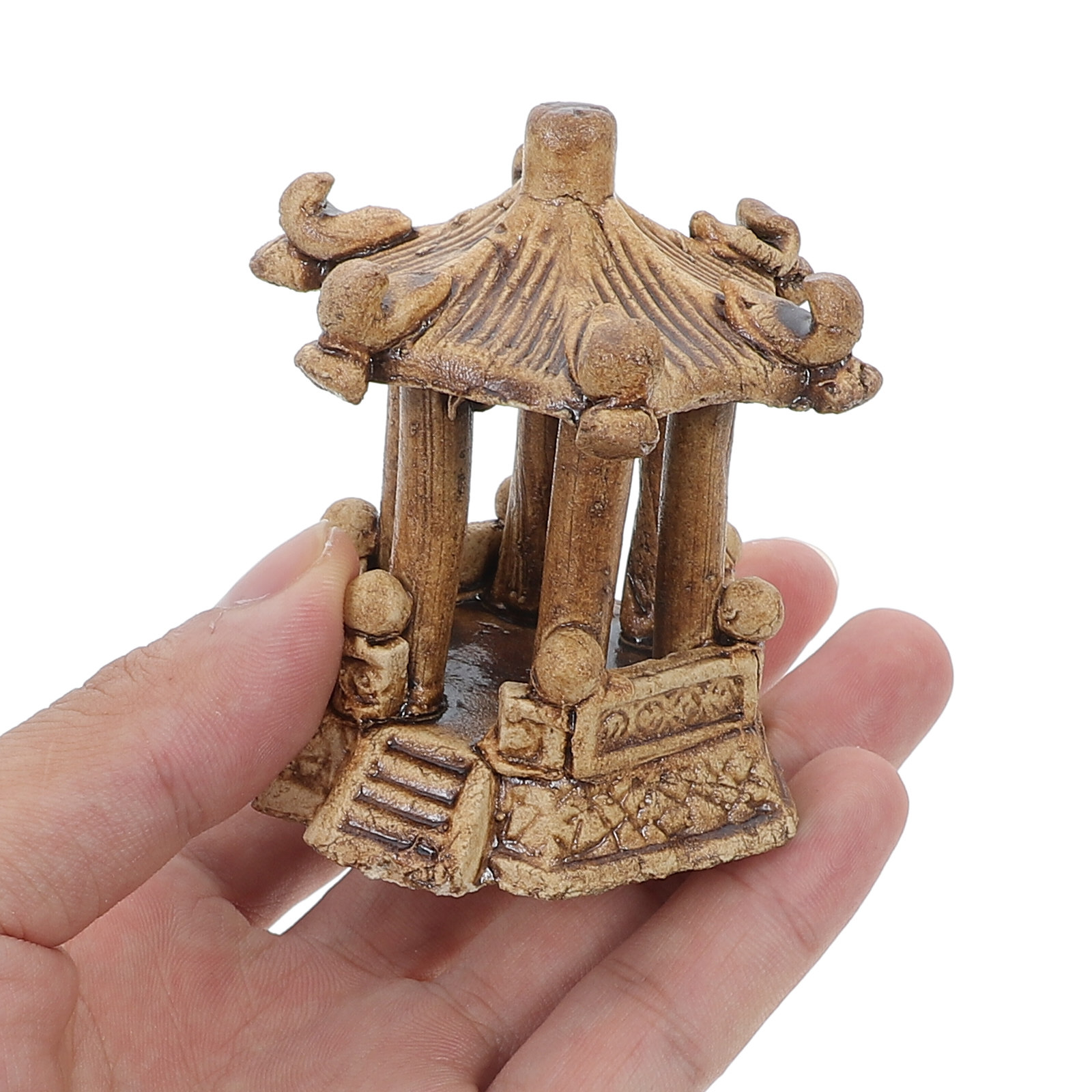 Miniature Hexagonal Pavilion C - Landscape Bonsai Garden avaliação e preço