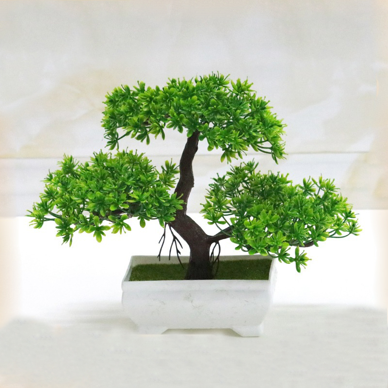 Artificial Bonsai Plastic Bion - Bonsai Garden For Desk avaliação e preço