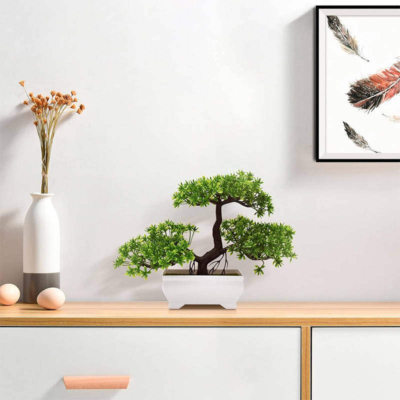 Artificial Bonsai Plastic Bion - Bonsai Garden For Desk avaliação e preço