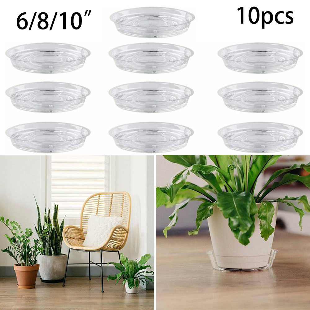 10pc Garden Plant Saucer Drip  - Drip Tray Saucer avaliação e preço