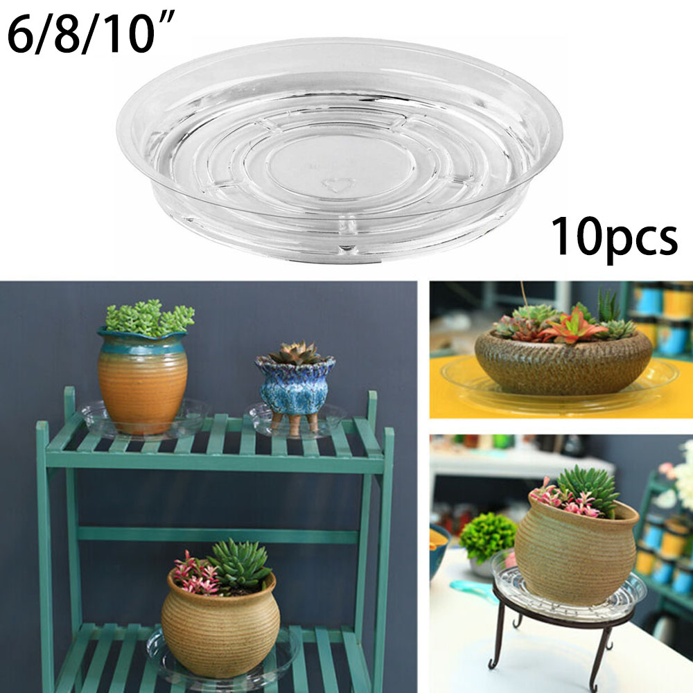 10pc Garden Plant Saucer Drip  - Drip Tray Saucer avaliação e preço