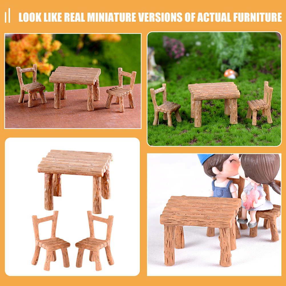 1Set Micro Landscape Resin Fur - Landscape Bonsai Garden avaliação e preço