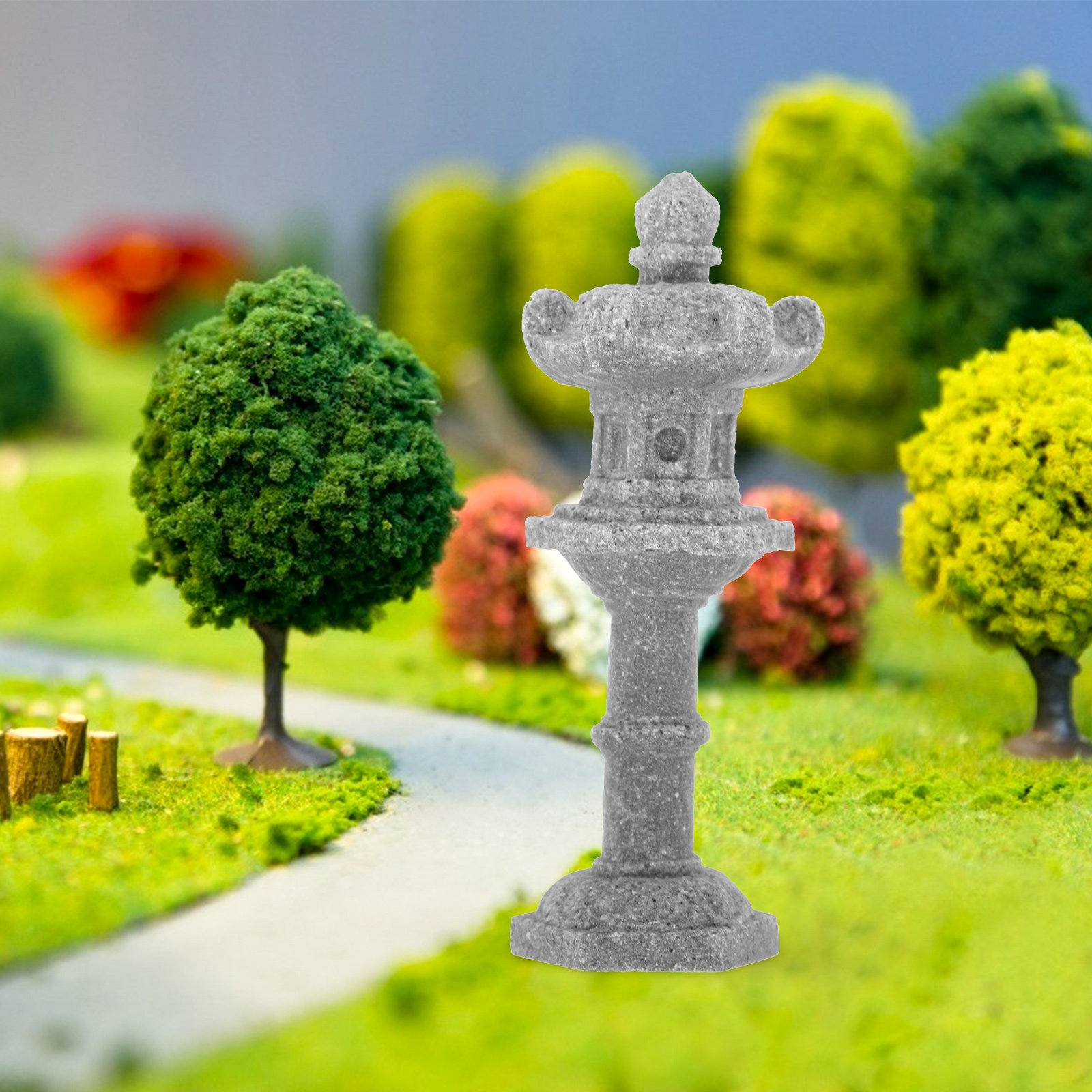 Miniature Pagoda Statue Japane - Landscape Bonsai Garden avaliação e preço