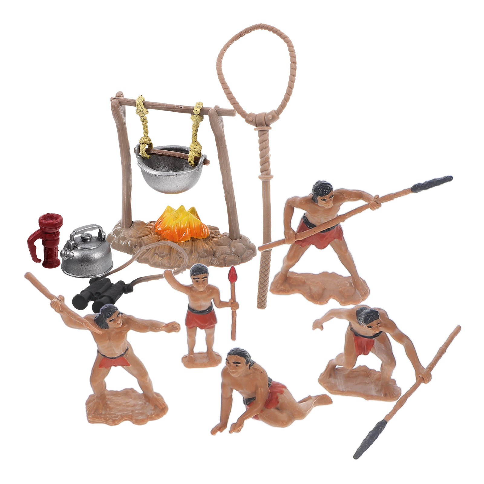 1Set Mini Primitive Men Decor  - Landscape Bonsai Garden avaliação e preço